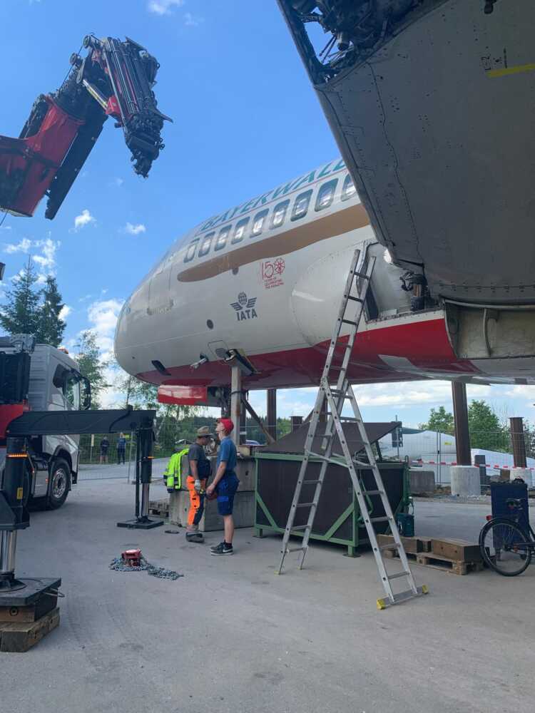Flügelmontage